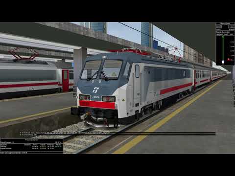 intercity Sun Palermo C.LE - Roma T.MI