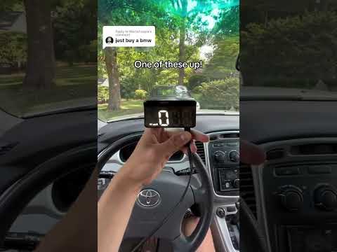 No BMW needed! | Heads-Up Display for any car!