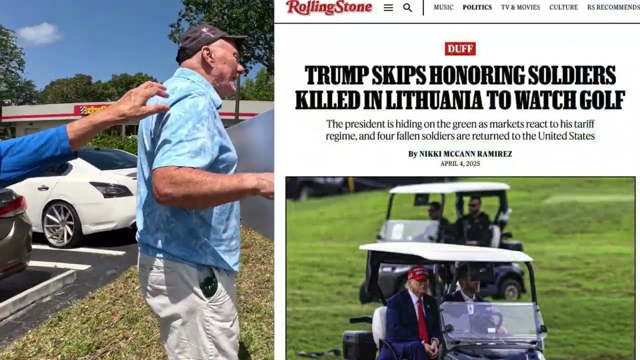 Veterans Are Speaking Out At The ‘HANDS OFF’ PROTEST Delray Beach Florida