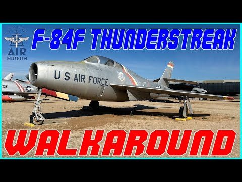F-84F THUNDERSTREAK WALKAROUND