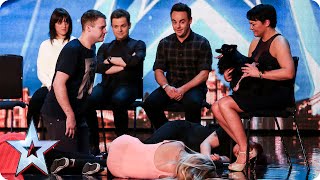 Whatever you do, DON'T look into Hypnodog's eyes... | Britain's Got Talent 2015