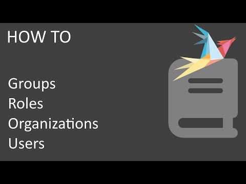 Groups, Roles, Organizations and Users in Zammad