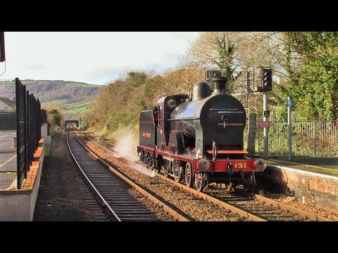 Q class steam locomotive number 131 on Trial runs - Sunday 5th of November 2017