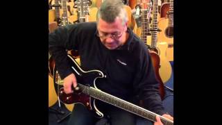 Video thumbnail for Eastwood Sidejack Bass VI  "Bagtime" Bass Guitar by Guitar Superstore