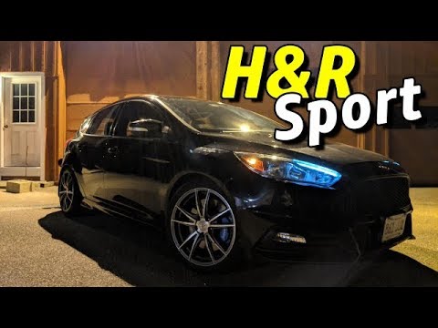 5 Minute Lowering with H&R Sport Lower Springs on my Focus ST