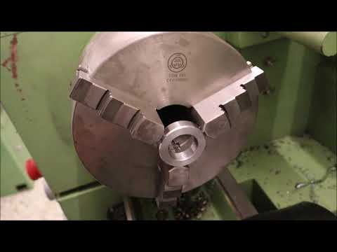 Come fare dado speciale M30 X 1.5 mm sul tornio parallelo