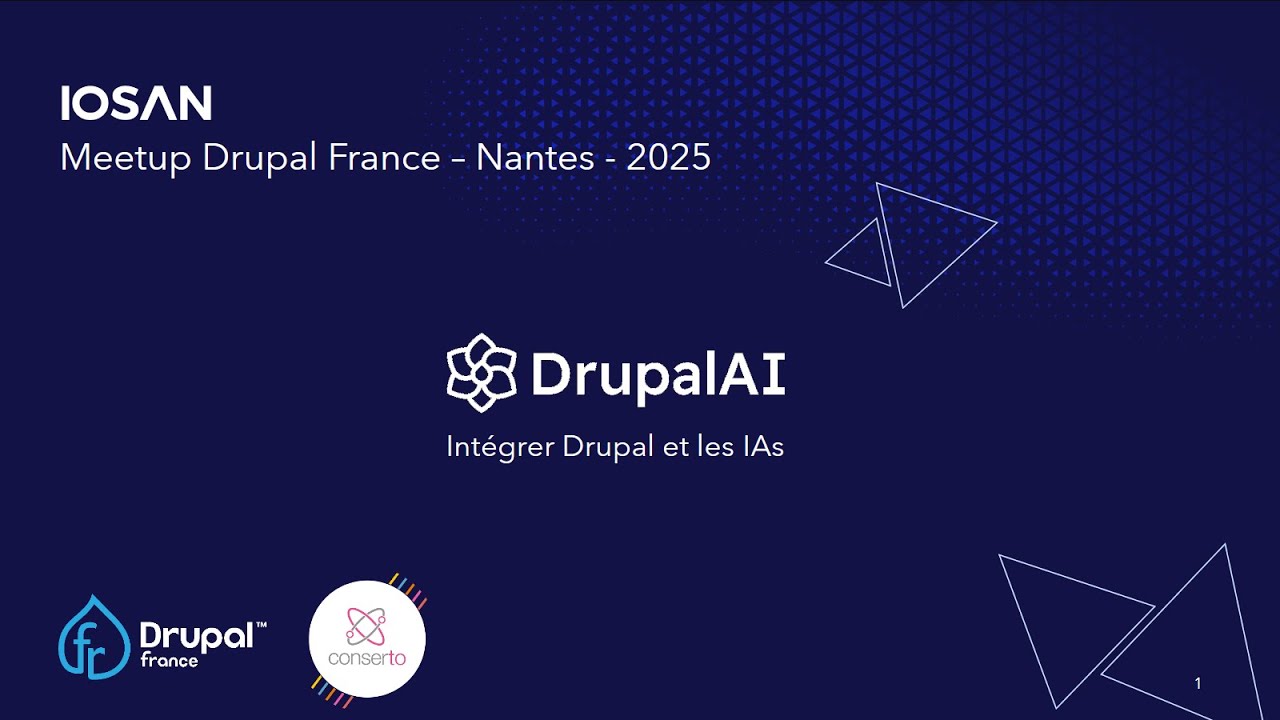Drupal AI (Artificial Intelligence) : Usages, Concepts et Démos
