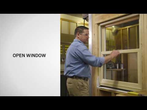 Double hung windows