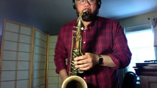 Mike Mullan Plays - "Charlie Rouse Solo on COTTONTAIL"