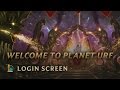 Welcome To Planet Urf Login Screen League Of Legends