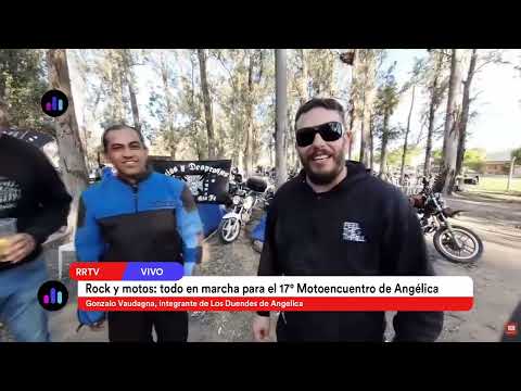 Rock y motos: todo en marcha para el 17° Motoencuentro de Angélica