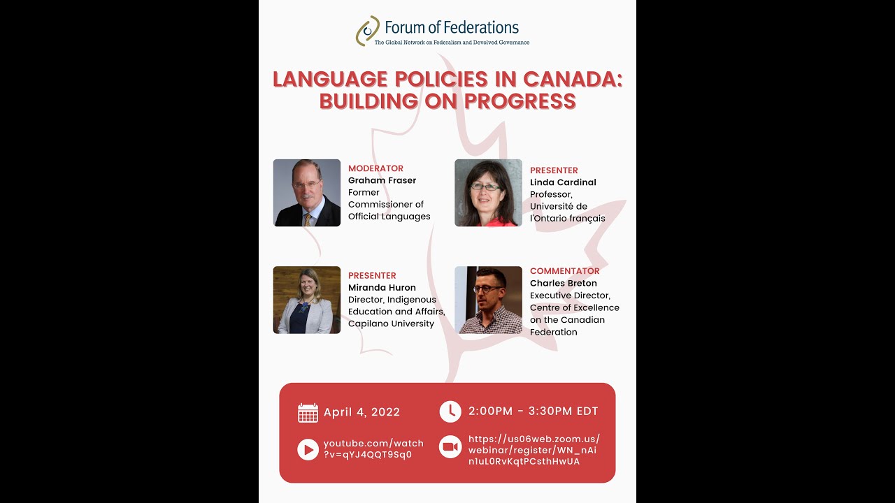 Language Policies in Canada: Building on Progress
