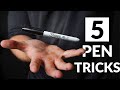 5 VISUAL Pen Tricks Anyone Can Do | Revealed