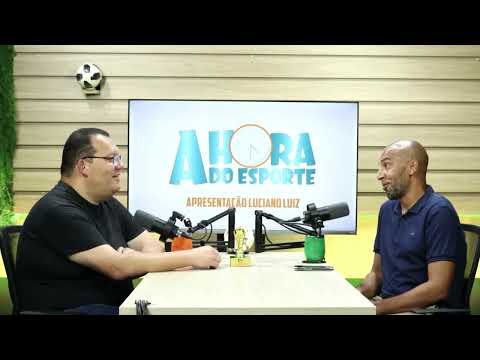 O jornalista Luciano Luiz recebe hoje no programa Hora do Esporte Renato Peixe - 02/10/2025