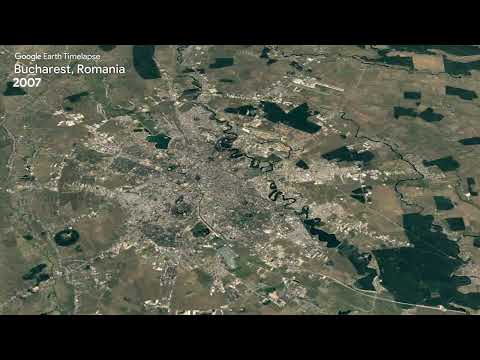 Bucharest, Romania - Earth Timelapse