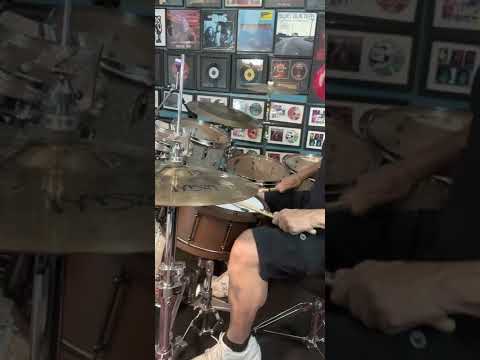 Drum Solo Carl Canedy testing new heads