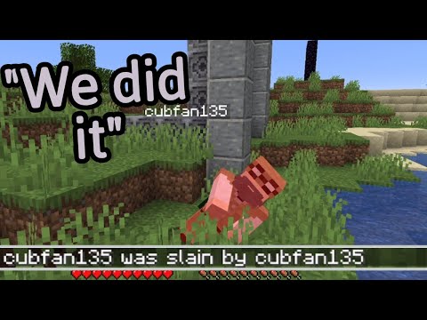 Cub PUNCHES himself to death