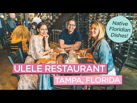Tampa’s Popular Native-Inspired Restaurant at Ulele on the Riverwalk