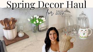 SPRING DECOR HAUL | Spring Home Decor Ideas for 2026 | Spring Home Decor Inspiration 🌼