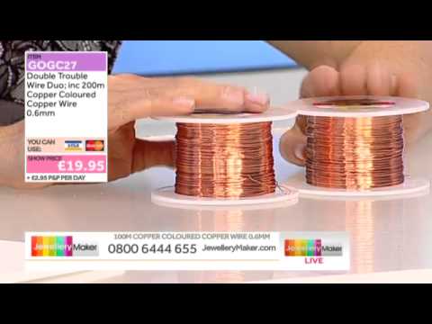 JewelleryMaker LIVE (AM) 23/02/14 HOW TO MAKE MIXED MEDIUM JEWELLERY