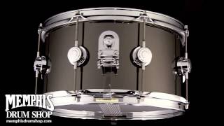 Video thumbnail for DW 13 x 7 Collector's Series Black Nickel Over Brass Snare Drum with MAG Throwoff (360) by Memphis Drum Shop