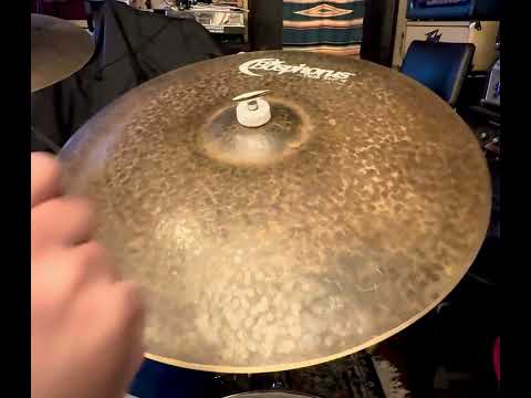 Bosphorus 22" Turk Series Thin Ride Cymbal 2010s - Raw image 6