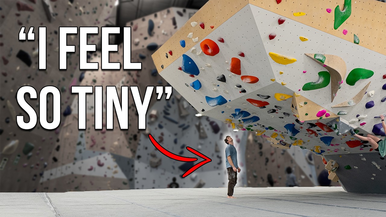 I tried the BIGGEST climbing gym in the US