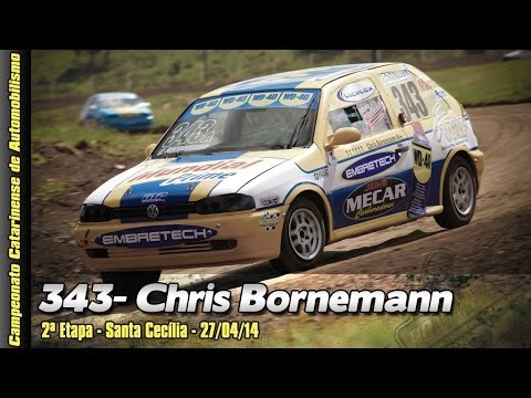 Chris Bornemann - 2ª Etapa Catarinense de Automobilismo 2014 - Santa Cecília