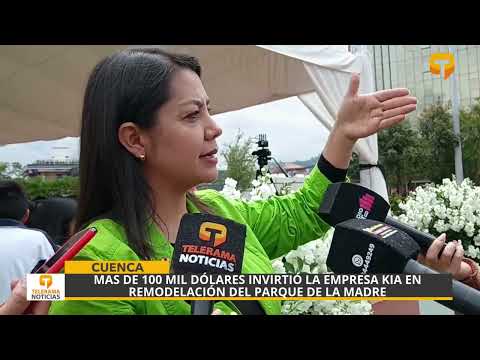 Mas de 100 mil dólares invirtió la empresa Kia en remodelación del parque de la Madre
