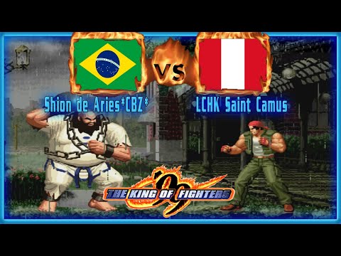King of Fighters 99 - Shion de Aries*CBZ* (BRA) VS (PER) LCHK Saint Camus [kof99] [Fightcade] [FT5]
