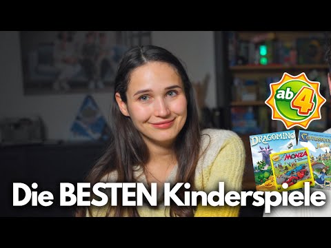 Die besten Kinderspiele ab 4 Jahren  | Top Brettspiele für Kinder & Familie