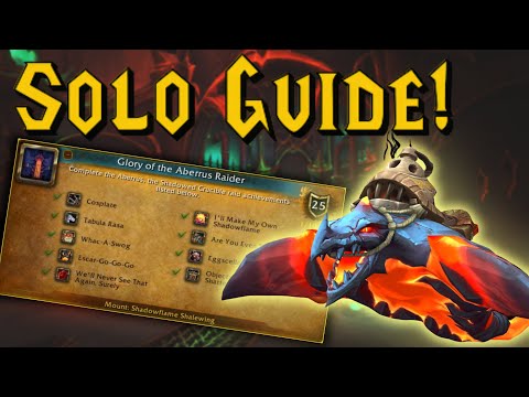 Glory of the Aberrus Raider SOLO GUIDE!