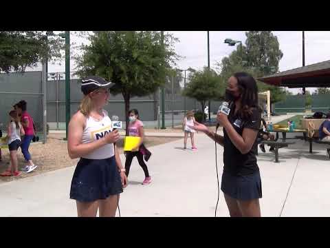 Big Sky Tennis: Gina Dittmann of Northern Arizona Women's Tennis