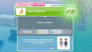 Dance To A Stereo - Sims Freeplay
