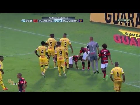 Gol Flamengo 1 x 0 Madureira - Taça Guanabara 2016