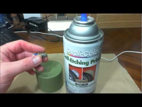 Review of Dupli-Color Self-Etching Primer for Miniatures, Vid 125