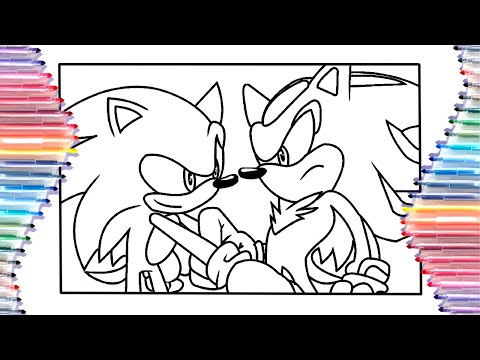 Sonic vs Shadow Coloring Pages / Sonic 3 Predictions / Tobu - Memory Lane [NCS Release]