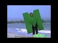 Sesame Street Letter M On The Beach