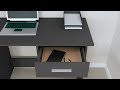 Schreibtisch Braun - Holzwerkstoff - Massivholz - 100 x 76 x 100 cm