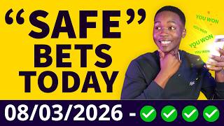 FOOTBALL PREDICTIONS TODAY 08/03/2026 SOCCER Predictions TODAY | BETTING Tips, #footballpredictions