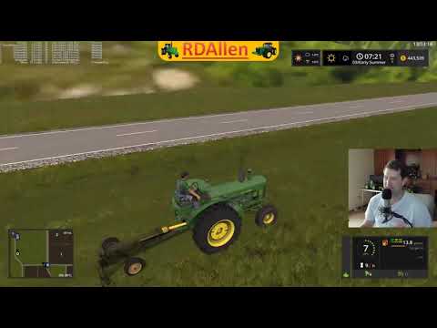 🌾 Haying Time on Michigan Farms Multiplayer FS17 RDAllen Live 7 29 2018
