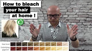 How to bleach your hair at home - hairdresser tips - #hair #beauty