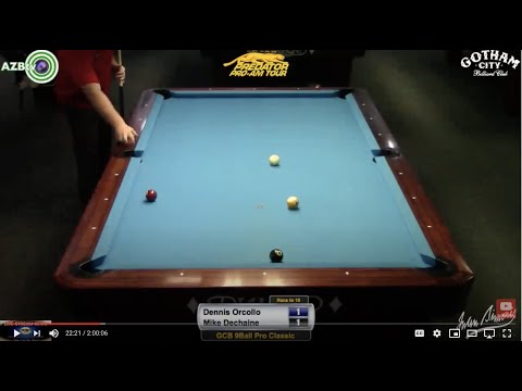 2015 Gotham City 9-Ball Pro Classic - Mike Dechaine vs Dennis Orcollo