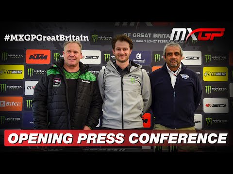 Opening Press Conference | MXGP of Great Britain 2022 #MXGP #Motocross