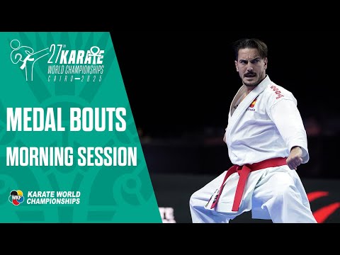 Karate World Championships | Final and Bronze Medals Bouts – Morning Session |