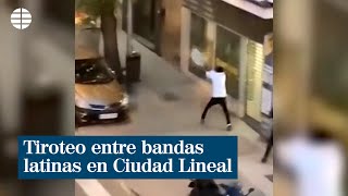 Tiroteo entre bandas latinas en Ciudad Lineal a plena luz del día