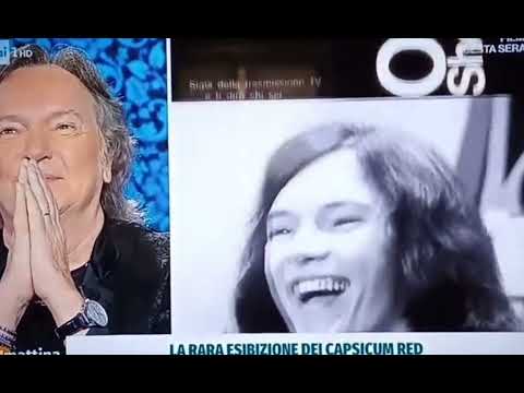 Red Canzian con i Capsicum Red