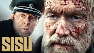 'Aatami vs. Nazis in a Minefield' Scene | Sisu | Jorma Tommila, Aksel Hennie