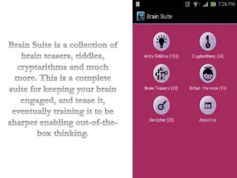 Brain Teasers and Puzzles Video