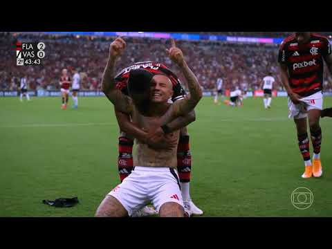 CEBOLINHA'S GREAT GOAL - FLAMENGO 2 X 0 VASCO - GLOBO - 2025 CARIOCA CHAMPIONSHIP
